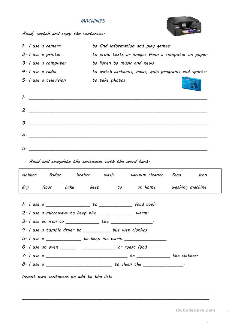 Machines And Forces  Push, Pull, Twist Worksheet