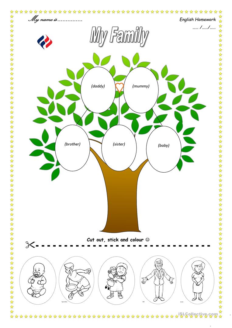 103 Free Esl Family Tree Worksheets