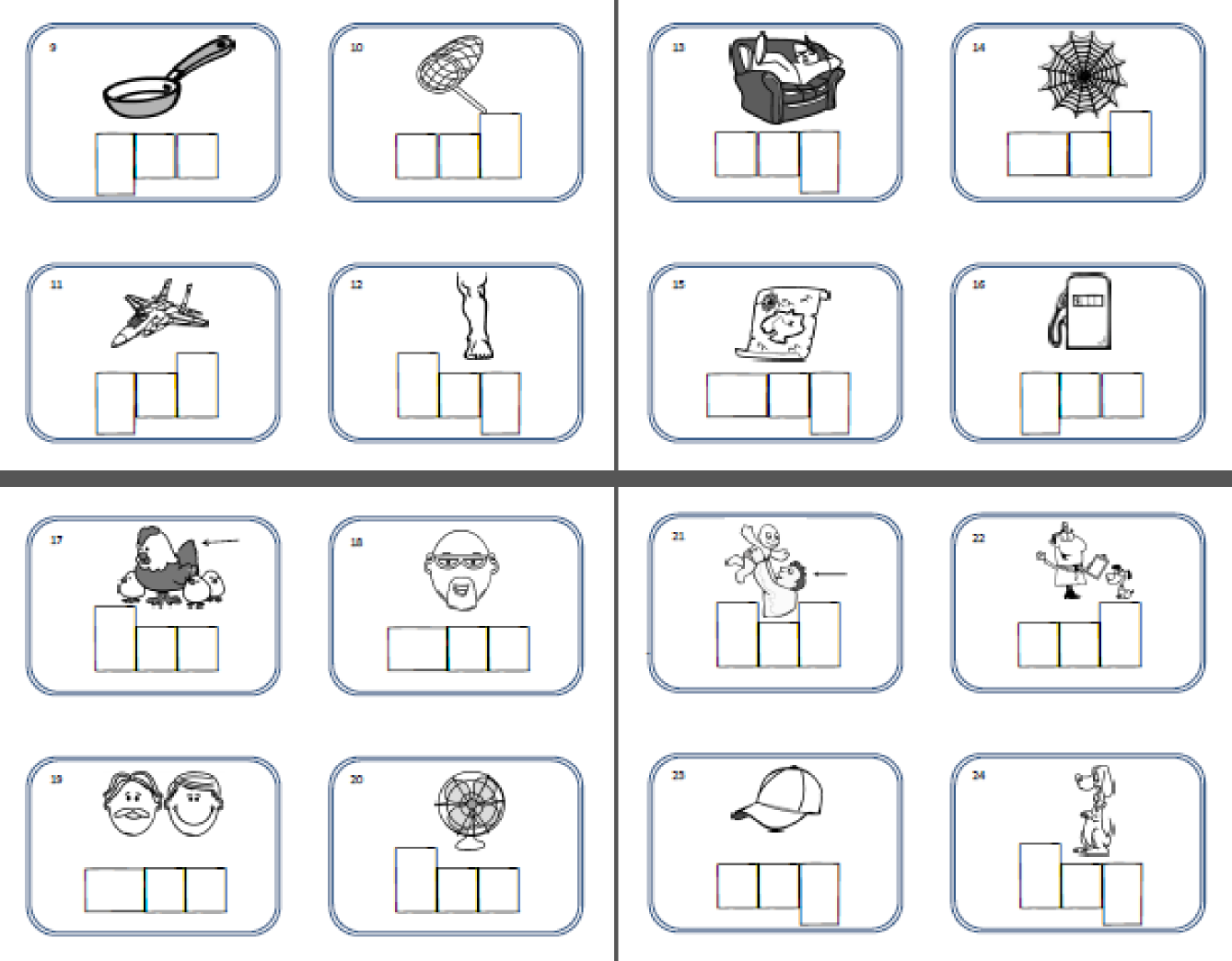 Cvc Words Worksheets