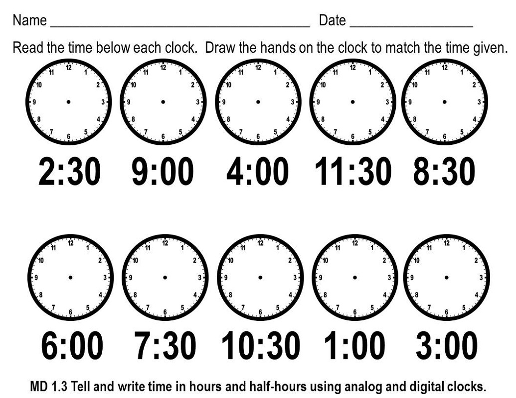 Worksheets About Time Worksheets For All