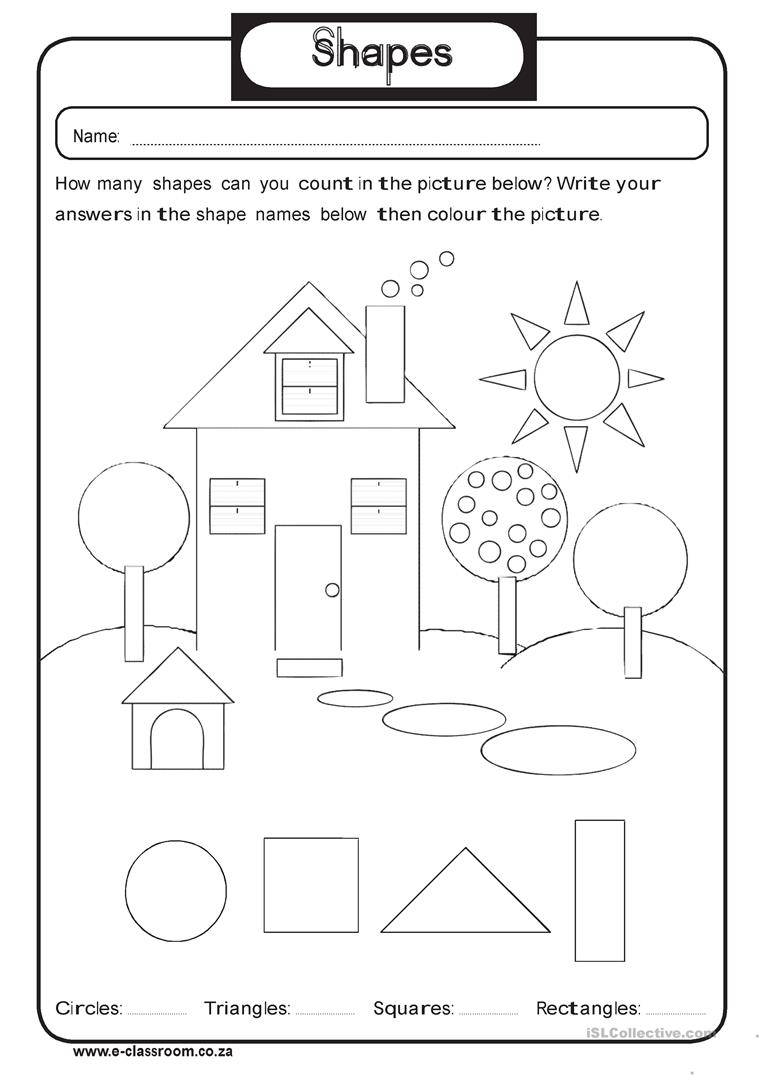 48 Free Esl Kindergarten Worksheets