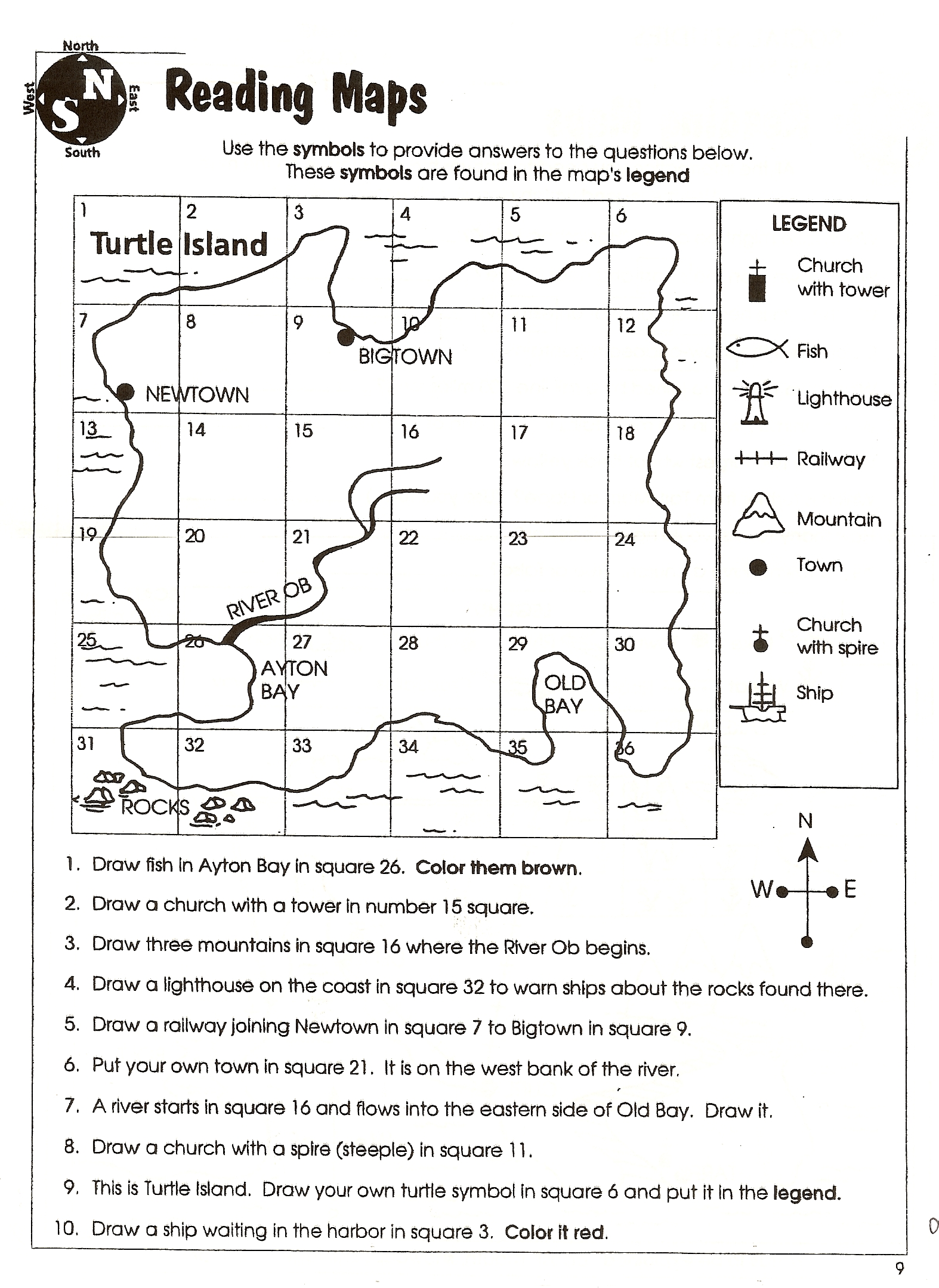 Free Printable Maps And Directions