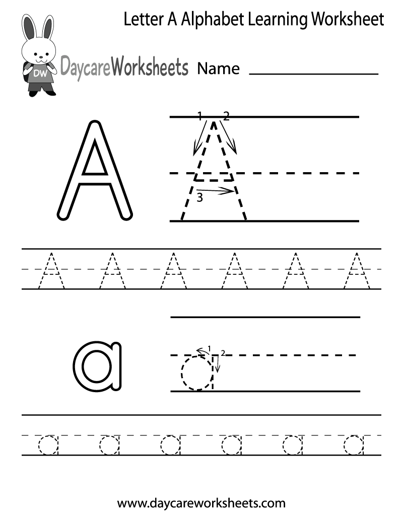 Letter I Worksheets For Kindergarten Free