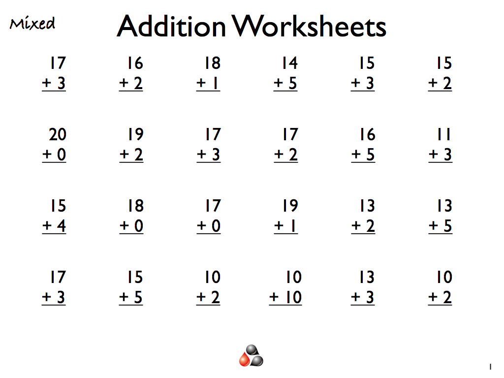 Addition And Subtraction First Grade