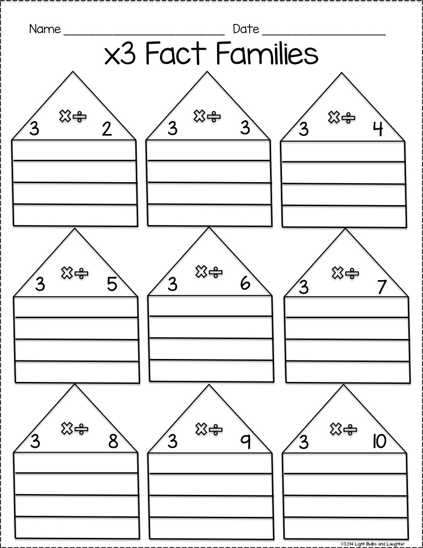 Collection Of Linking Division Multiplication Worksheets