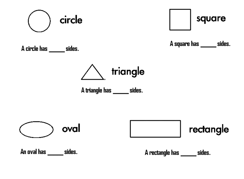 Free Printable Shapes Worksheets Kindergarten