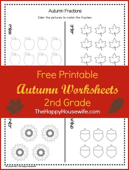 Autumn Worksheets  Free Printables