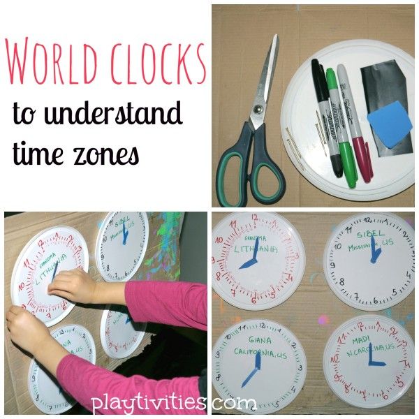 Teaching Time Zones In Simple Way