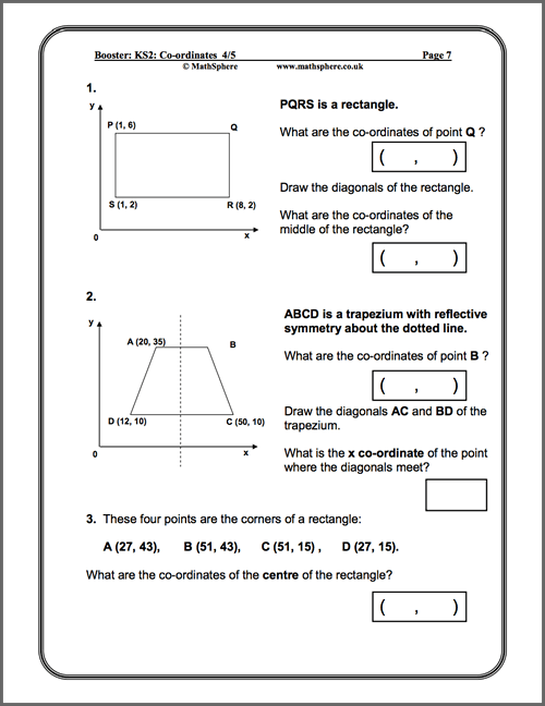 Mathsphere Free Sample Maths Worksheets