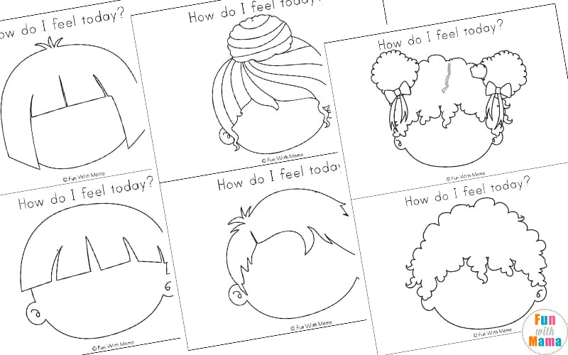 Feelings Activities + Emotions Worksheets For Kids