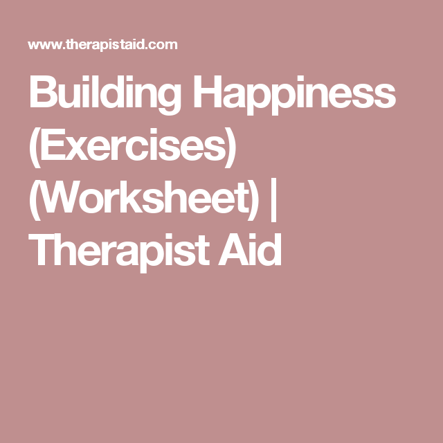 Building Happiness (exercises) (worksheet