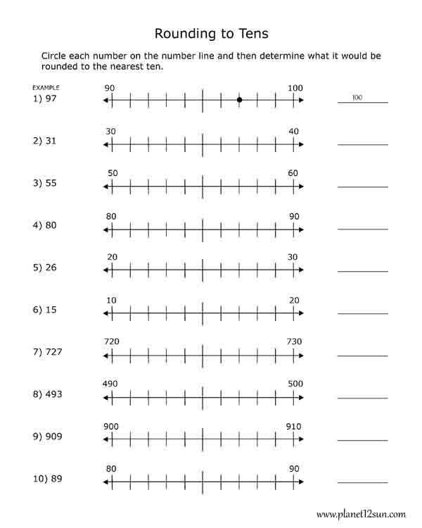 Rounding To Tens