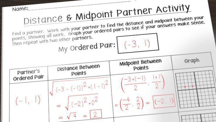 Having Fun With Distance And Midpoint